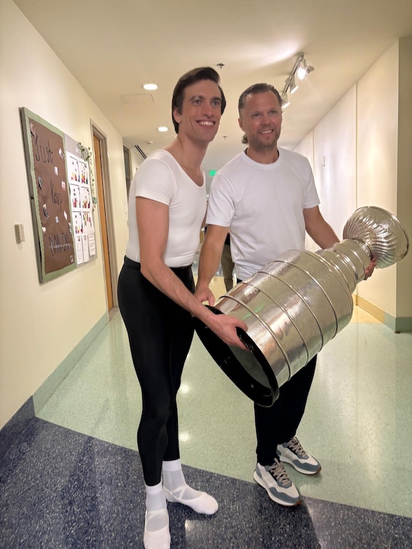6. Stanley Cup in Miami City Ballet